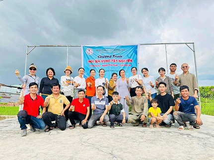 Ảnh 2. Hình ảnh chuyến đi Huyện Phú Thiện, Tỉnh Gia Lai của nhóm CTXH Đuốc Tâm (Ảnh: NVCC)