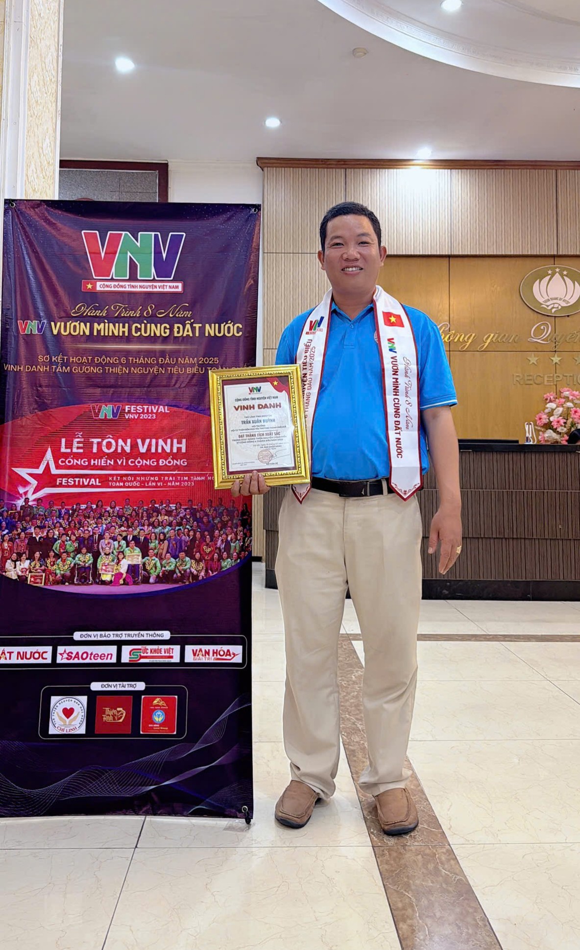 Ảnh 1. Hình ảnh anh Trần Xuân Huỳnh (Ảnh: NVCC)