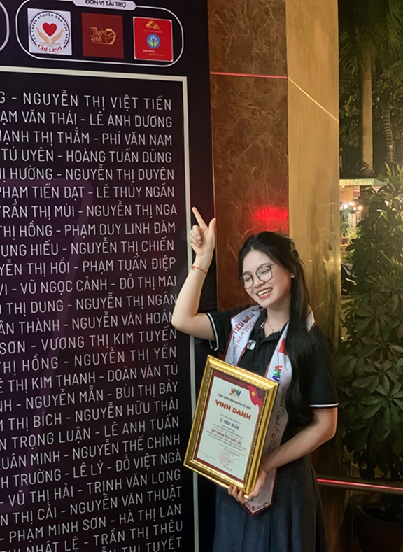 Ảnh 1. Chân dung Lê Thuý Ngần (Ảnh: NVCC) 